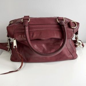 Rebecca Minkoff Mini MAB in Wine Red